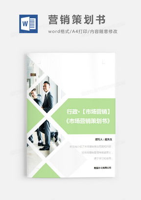 專業(yè)市場營銷策劃方案制作指南 模板獲取與核心要素解析